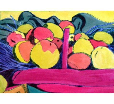 D'après une nature morte aux pommes de Vallotton 2